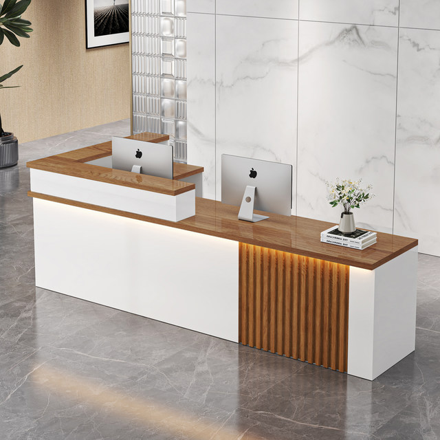 Front desk, reception desk, bar, cashier, service desk, corner shop, small fruit shop, supermarket, beauty salon