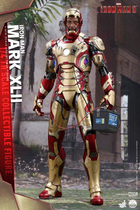 Spot Hottoys HT 1 4 QS008 Iron Man MK42 luxury version HT fight loss armor