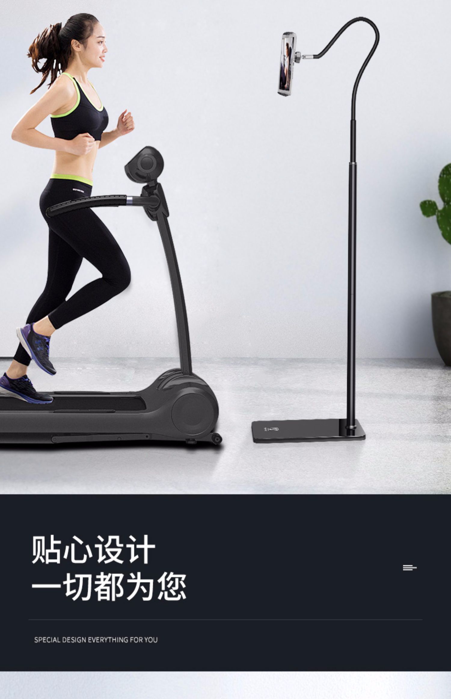 Điện thoại di động lười biếng ipad phẳng phổ quát clip sàn giường trực tiếp chụp tự động hỗ trợ hẹn giờ trên máy ảnh hỗ trợ giường điều chỉnh máy tính đa năng đa chức năng đơn giản sáng tạo TV - Phụ kiện điện thoại di động ốp samsung