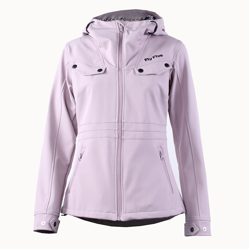 New outdoor waterproof windproof Breathable Upscale Soft Shell Clothes Lady's Spring and Autumn Lianhood Soft Shell Jacket Woman