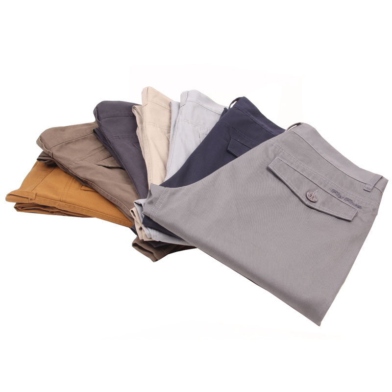 Men's Straight Barrel Multi-Pocket Pants Youth Manic Pants Tide Cubic version of pants Pants Feet small casual pants Fashion high quality