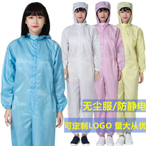 Anti-static one-piece clothing Work clothes Purification clothing Dust-proof clothing Dust-free clothing Spray paint clothing Three-piece one piece