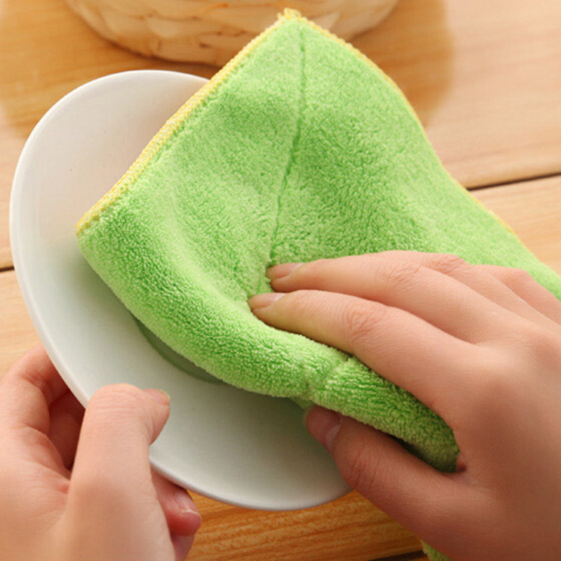 Dụng cụ nhà bếp, đồ trang trí vặt, giẻ rách, máy rửa chén không dính, miếng cọ rửa hai màu, 20 lần - Thiết bị sân khấu đèn chớp nháy