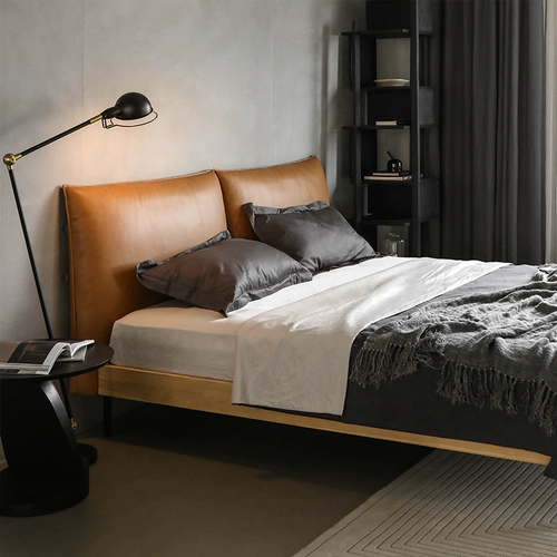 Северная экспрессия norhor/средняя ретро карамельный цвет McM/Tan Подличная кожаная мягкая сумка с твердым деревом главная спальня