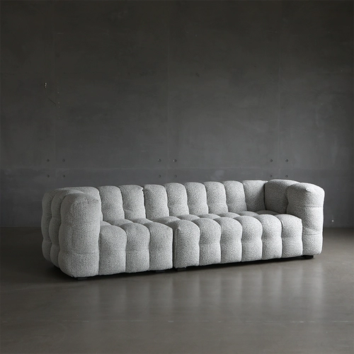 Северные выражения/боба зефирно -тканевый диван/Азиад оригинальный антикварный простые бархатные бархатные серого