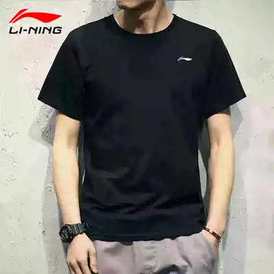 Li Ning short-sleeved t-shirt men's 2021 new spring breathable sweat-absorbing top quick-drying sportswear loose T-shirt half sleeve