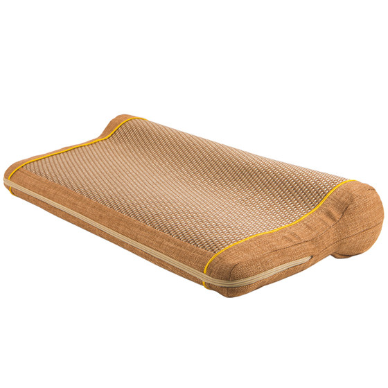 颈椎枕头护劲椎助睡眠富贵包专用决明子夏季凉席护颈枕硬枕男凉枕