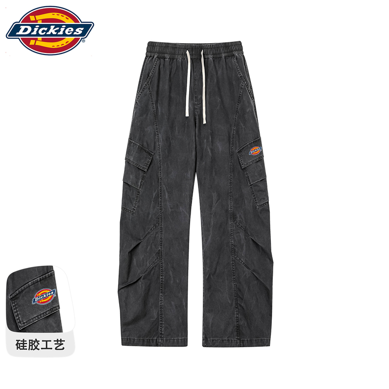 Dickies Official Authentic American-Style Summer 874 Cargo Pants Solid Color Sports Casual Pants Men's Loose Long Pants