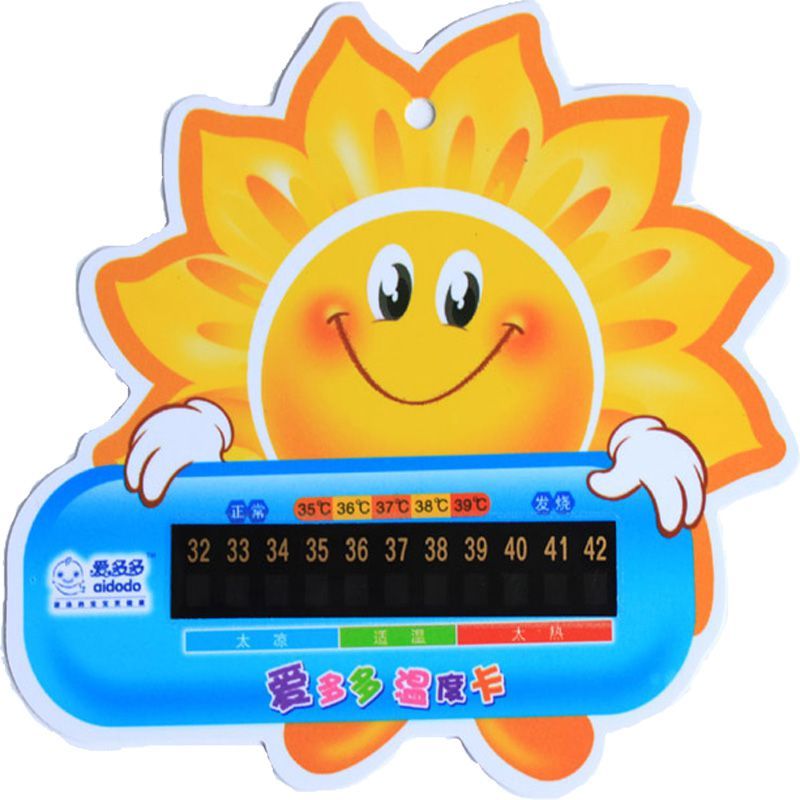 Baby measuring room temperature measuring newborn bath water temperature measuring water temperature baby toddler cartoon high precision dual-purpose swimming