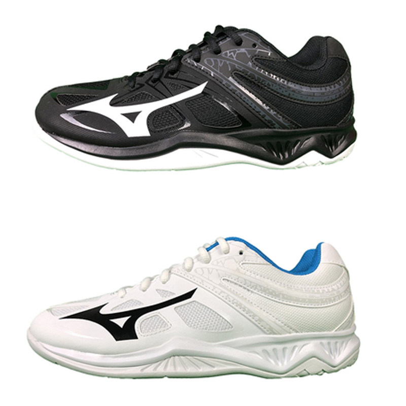 New Meijin thick Mizuno197046 badminton shoes volleyball for men and women indoor combined sports shoes damping