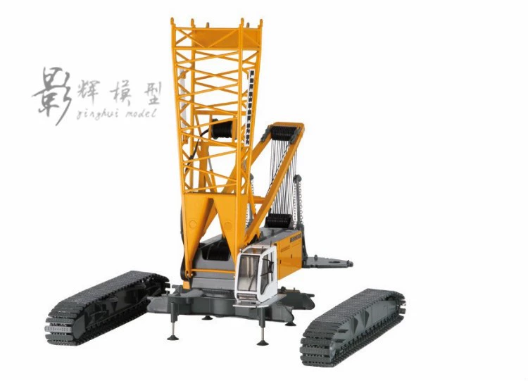 Cần cẩu bánh xích giàn NZG1: 50 LIEBHERR LR 1300 mẫu tiêu chuẩn màu vàng # 788 - Chế độ tĩnh