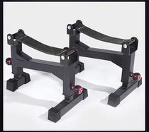 Adjustable deadlift buffer rack barbell placement rack weightlifting deadlift platform home fitness male squat