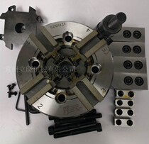 Taiwan standard four-claw medium-real hydraulic hydraulic chuck 6 inch 8 inch 10 inch warranty 1 year High precision Lixiao
