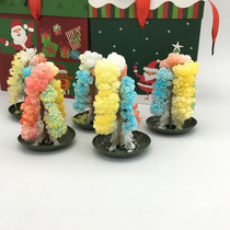 Paper tree flowering Christmas Tree watering Flowering Crystal Magic Tree Desktop creative gifts Toys Homework rewards
