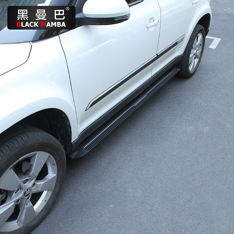 Black Mamba is suitable for Skoda Wild Emperor Kodiak car welcome pedal threshold strip modification side pedal