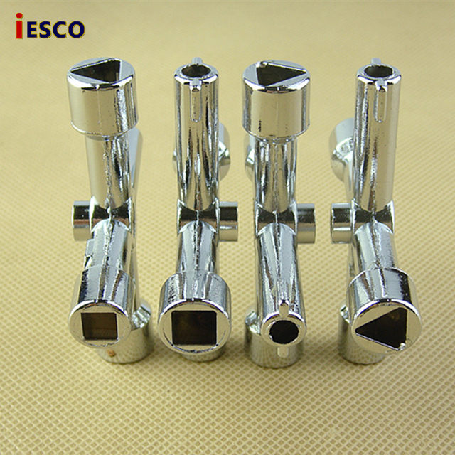 Multifunctional Electronic Control Cabinet Triangle Key Faucet Key Electrical Box Key Industrial Lock Triangle Key