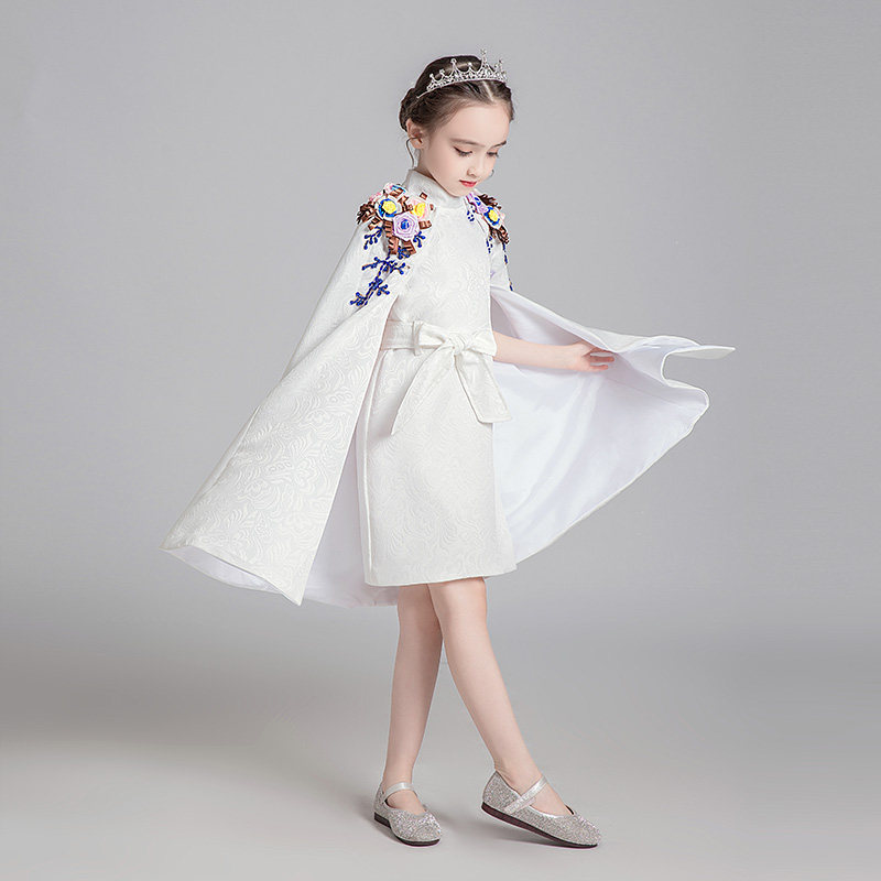 Little Girl Princess Dresses Dresses Foreign Florist Gown Princess Dresses Dresses Dresses Foreign Pie Model Walking Show Outperform