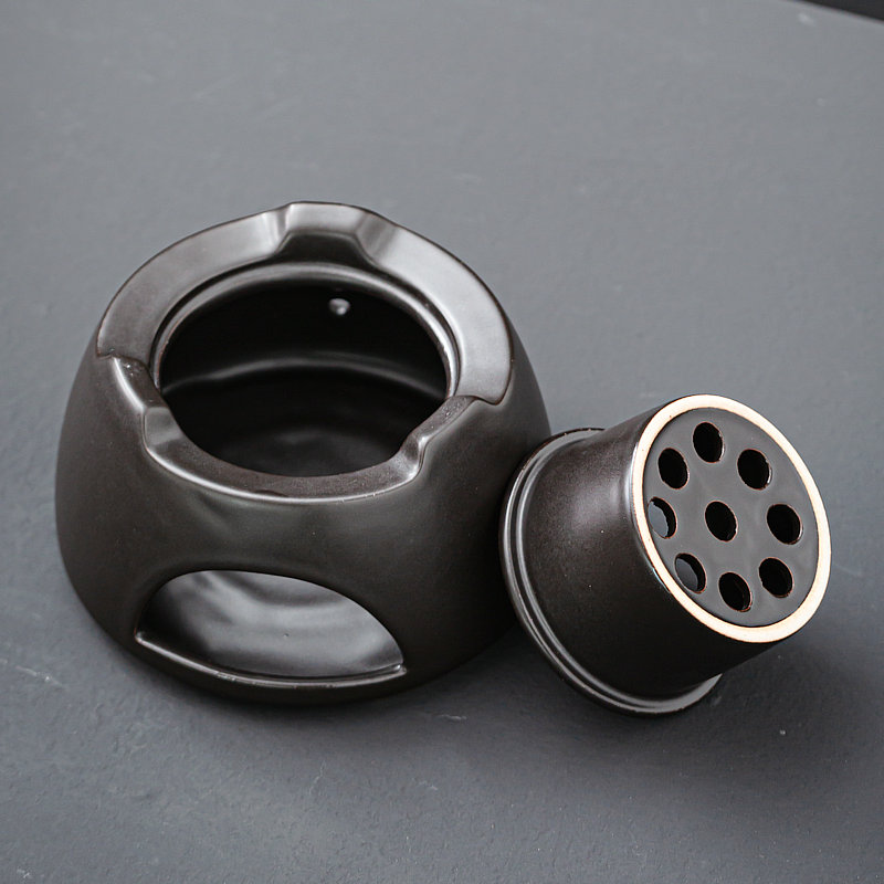 Japanese tea base solid alcohol charcoal'm stove temperature furnace boiling kettle zen tea tea accessories