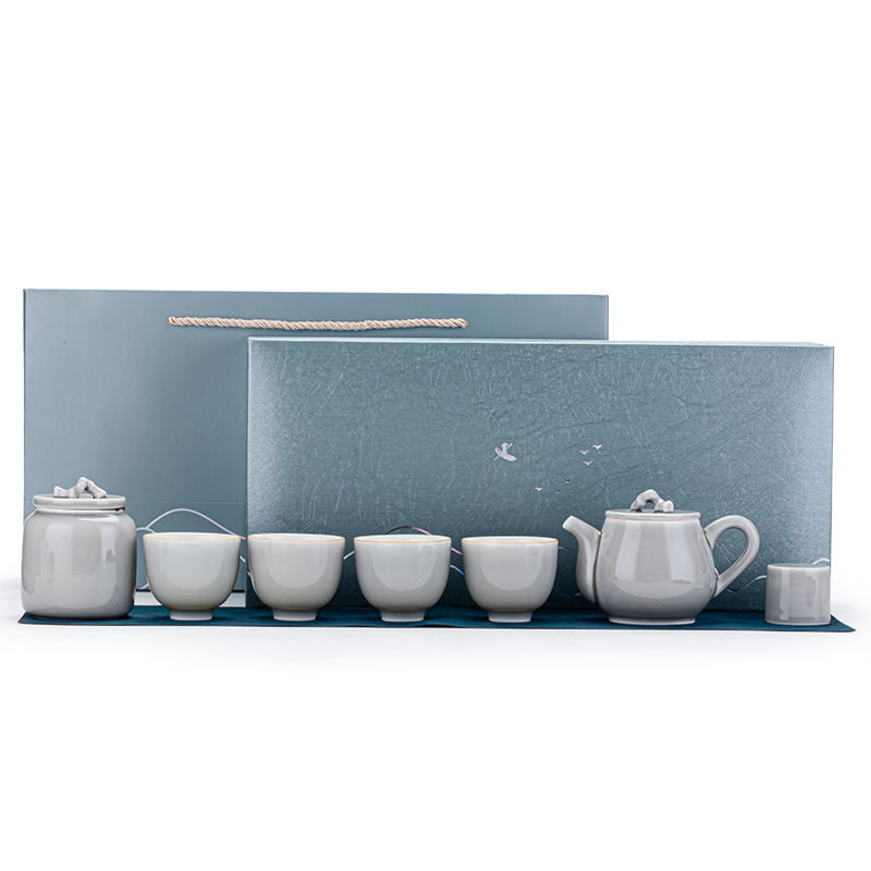Japanese plant ash hand made girder pot of kung fu tea set ceramic teapot household cup single pot of tureen restoring ancient ways