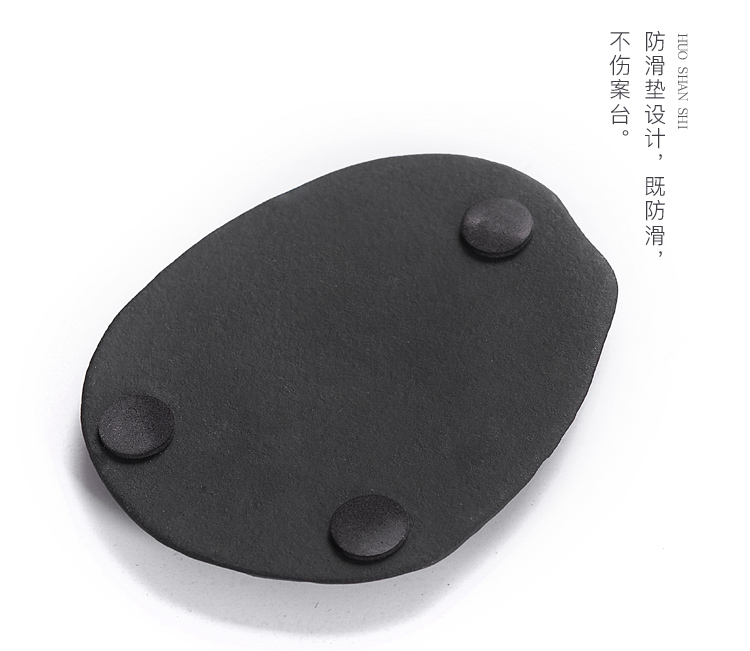 Japanese coarse pottery checking tea cup lava rock - coasters ceramic cup sample tea cup hat to individual CPU master CPU