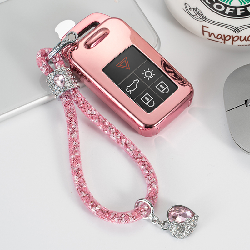 Volvo xc60 keyboard female s60l dedicated 18 v40 decoration s60 silicone s60l car key pack buckle