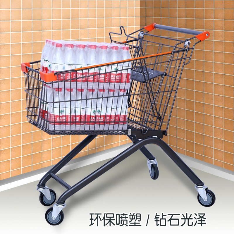 Supermarket trolley Home Shopping Cart Shopping Mall Buy Grocery Cart Warehouse Handle Truck Buy Vegetable Cart Property Trolley