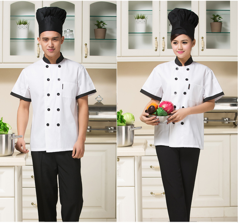 Veste chef cuisinier en coton - Ref 1907672 Image 19