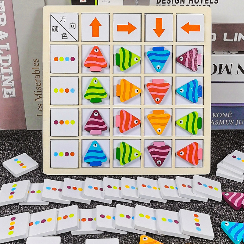 Puzzle area toy kindergarten small and medium class materials graphics matching children's puzzles brain intelligence development concentration