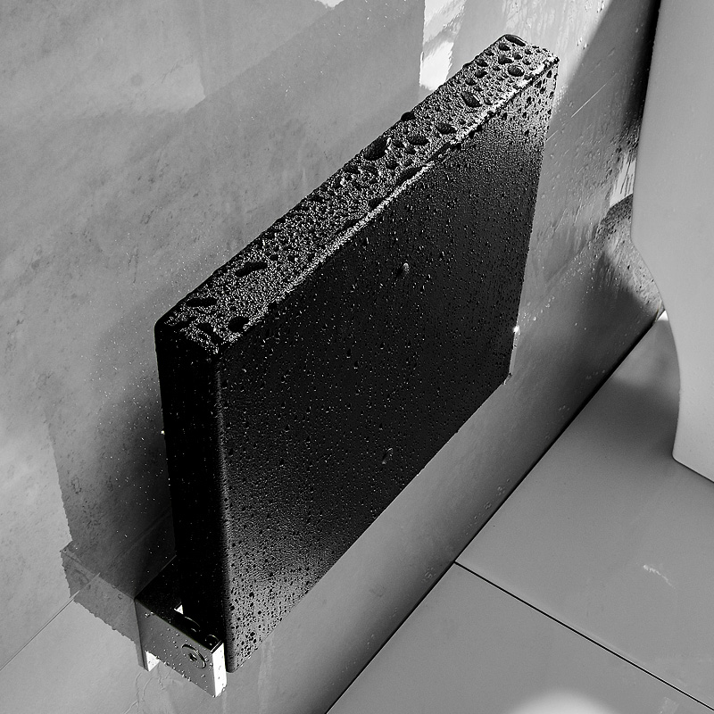 Meredor Bathroom Folding Stool Shower Room Seat Wall Hung Toilet Makeup Room Anticollision Soft Leather Bath Sitting Stool