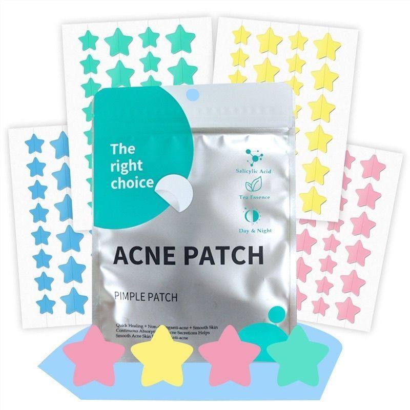 Гидроколлоидный пластырь star acne original закрывает следы от прыщей, впитывает гной, удаляет угри, борется с акне, восстанавливает следы от угревой сыпи, двойной эффект днем и ночью