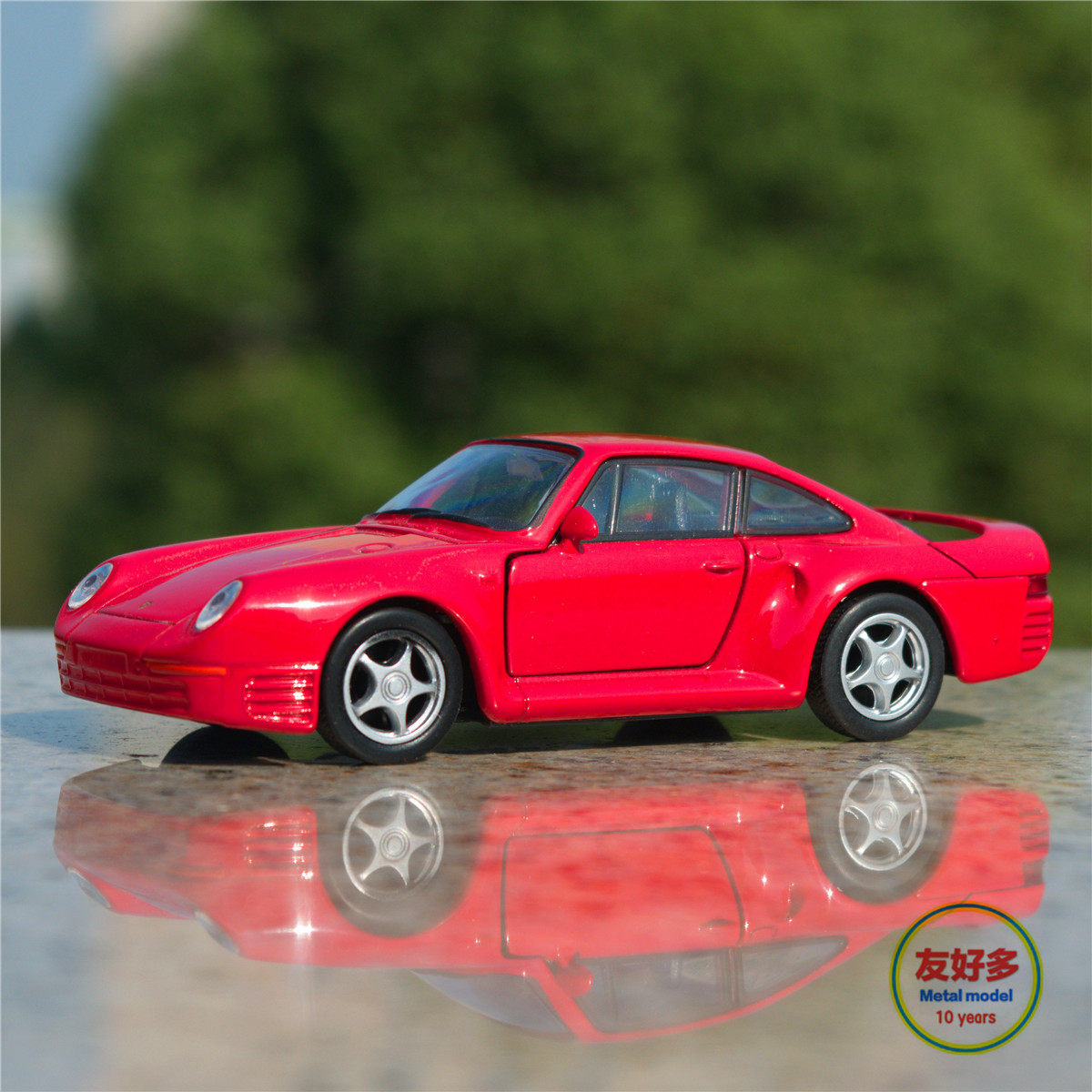 Модель машины 1964年保时捷911复古经典跑车959老爷车合金汽车模型金属铁车收藏 OTHER