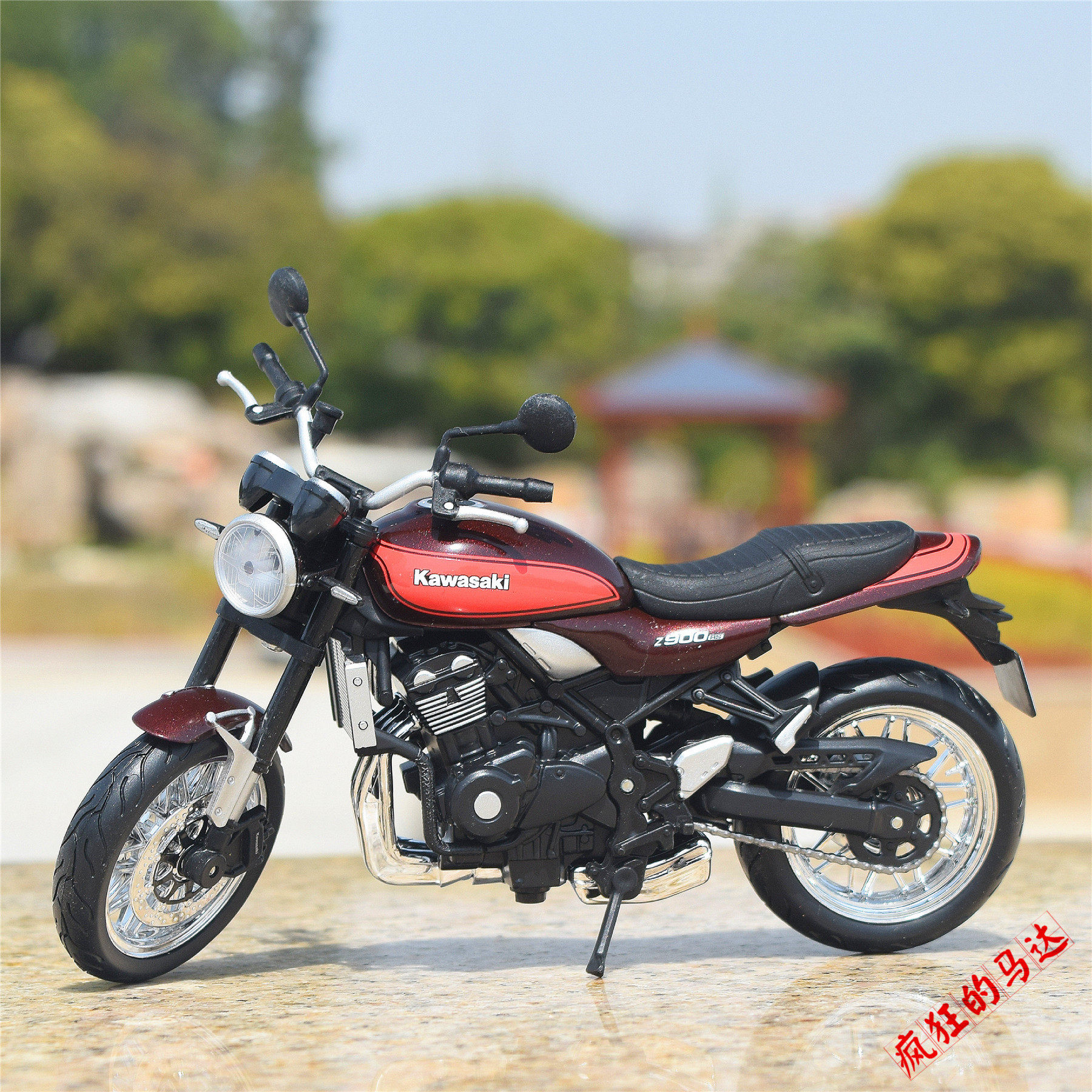 Модель машины 1/12美驰图川崎z900rs公路赛街车拿铁摩托车模型机车摆件礼品玩具 OTHER