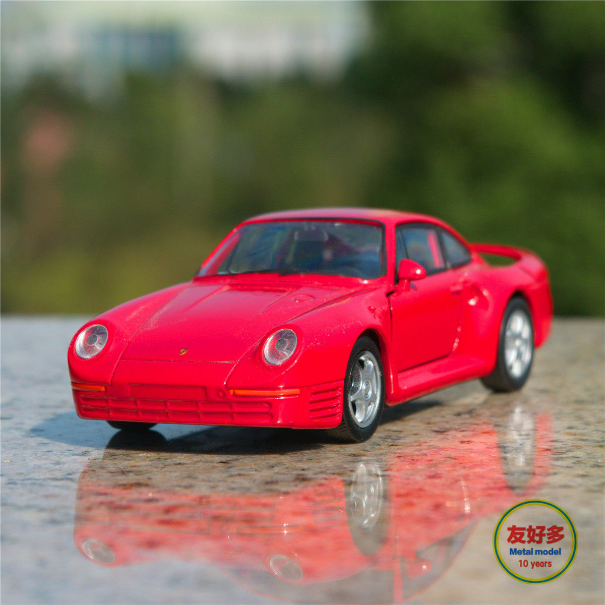 Модель машины 1964年保时捷911复古经典跑车959老爷车合金汽车模型金属铁车收藏 OTHER