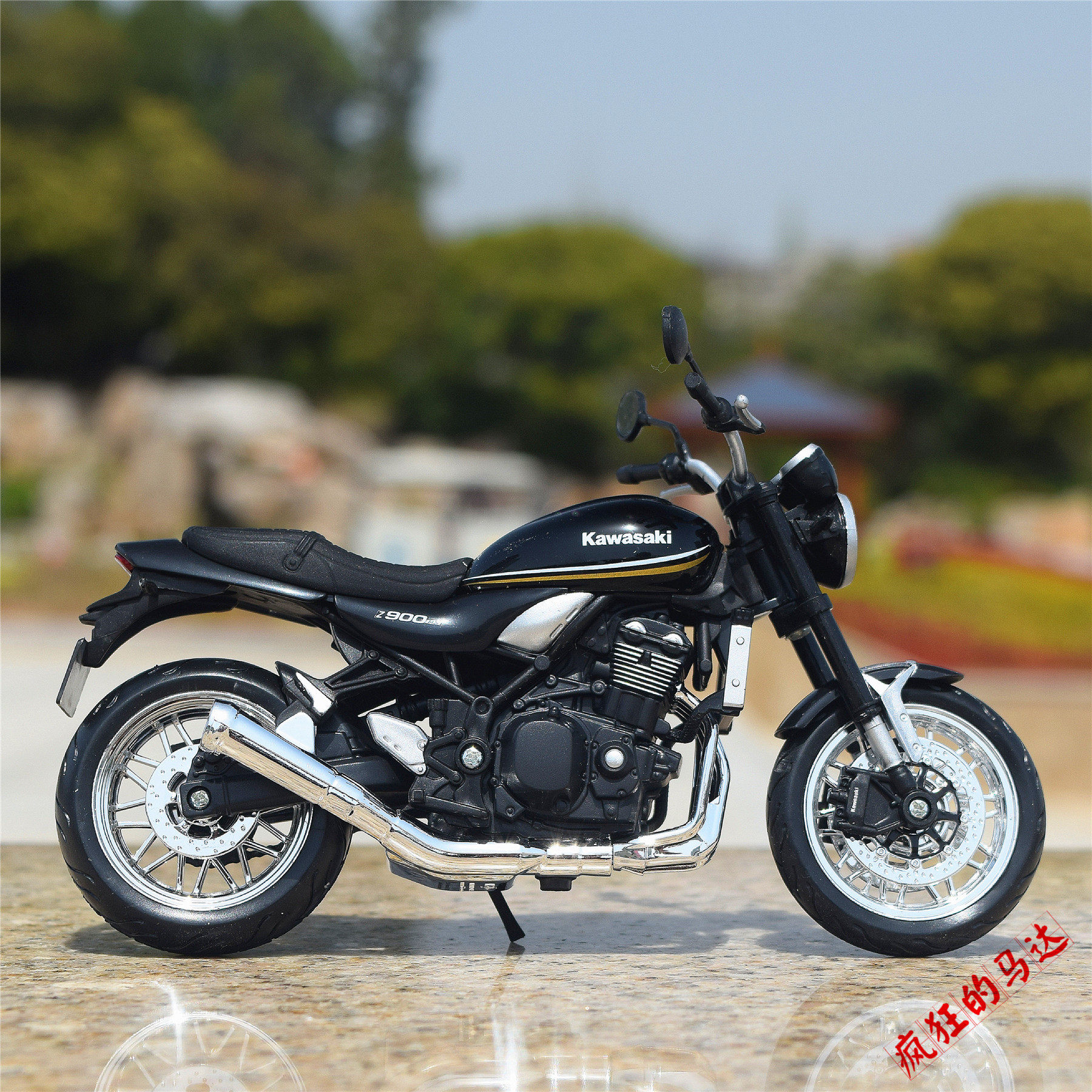 Модель машины 1/12美驰图川崎z900rs公路赛街车拿铁摩托车模型机车摆件礼品玩具 OTHER