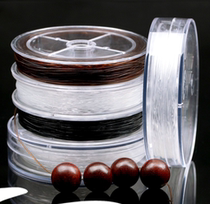 Imported wear-resistant bracelet string beaded crystal rope elastic thread wearing diamond Bodhi bead bracelet wingwang flat rope