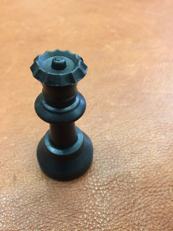 Plastic Chess Pieces Single Sale Queen Black White 3 Inches 3 8 Inches
