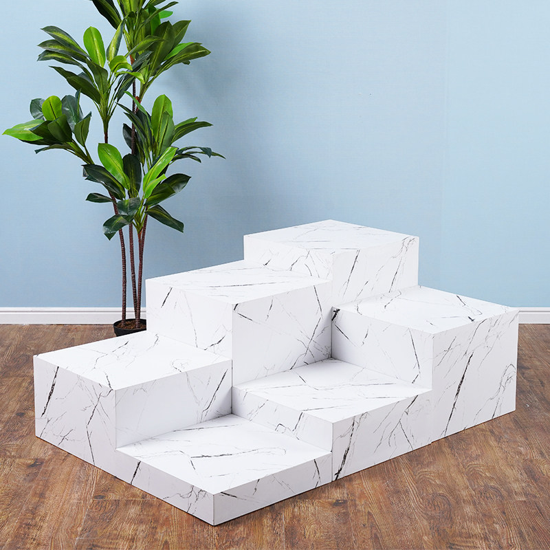 Ground Desk Display Bench Network Red Platform Shop Window Model Base Wedding Dress Shooting Clothing Shop Toasted Live Booking of the Stone