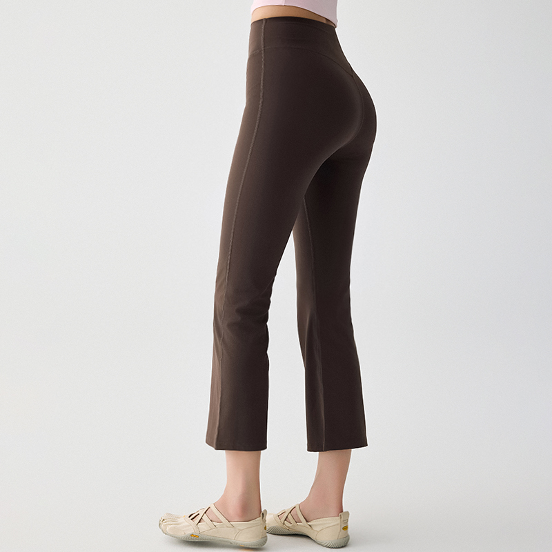 Weightlifting Fairy New Style Flared Butt-Lifting Yoga Pants Women's Slim-Fit Running Sports Cropped Pants Petite Fitness Leggings Weightlifting Fairy New Style Flared Butt-Lifting Yoga Pants Women's Slim-Fit Running Sports Cropped Pants Petite Fitness Leggings