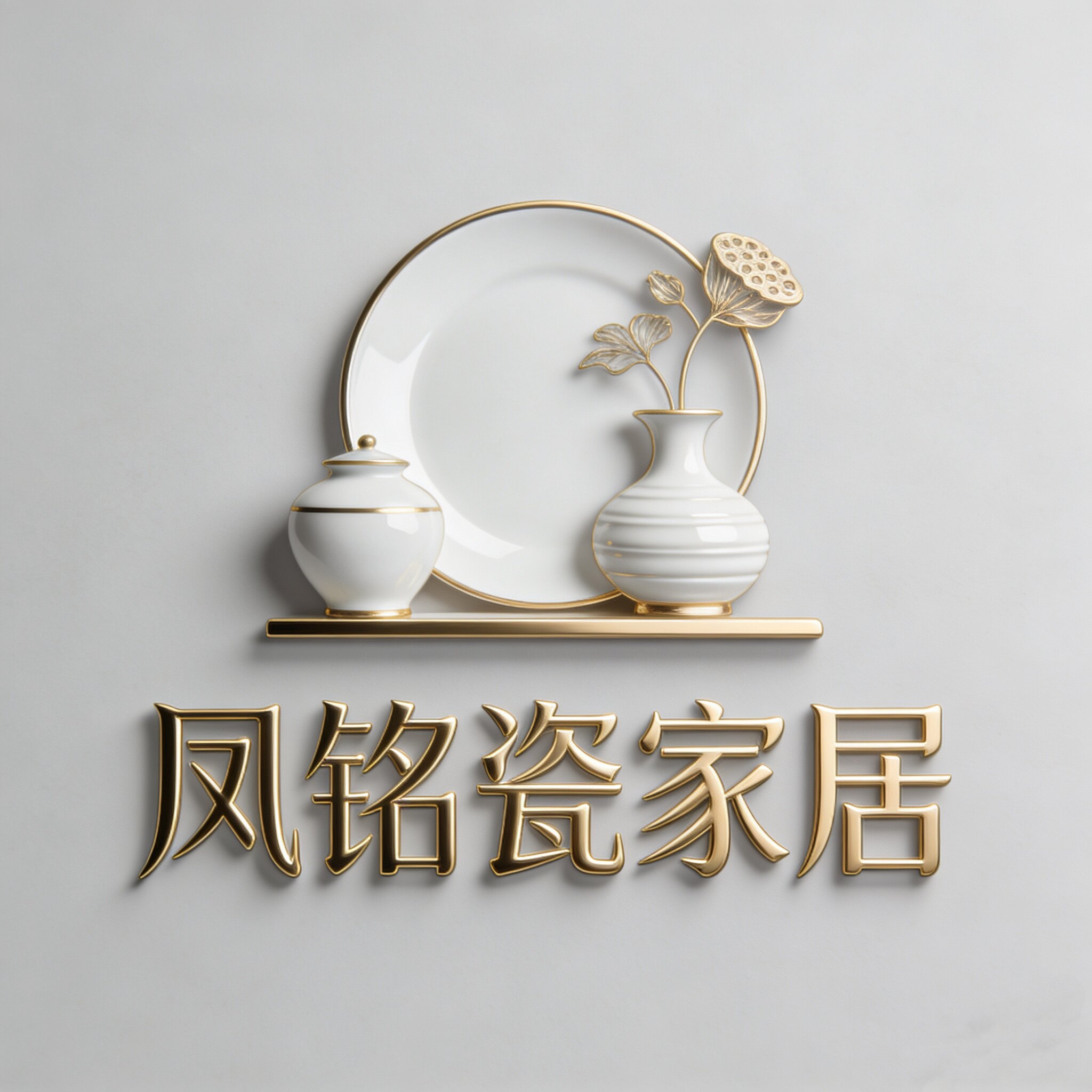 凤铭瓷家居的LOGO