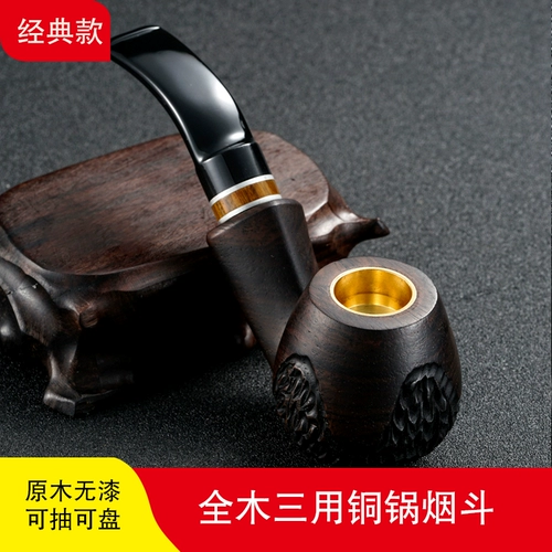 Сплошная деревянная боевая борьба с чистой медной медной ручной рисунок римский элемент фильтра «Откровенный