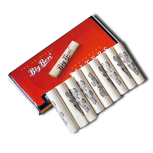 Bigben big class pipe filter element 9MM activated carbon core pipe mouthpiece filter cigarette general accessories 10 pieces