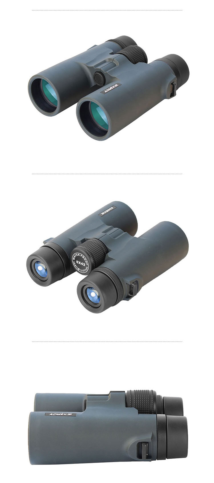 Kính viễn vọng châu Âu và châu Mỹ chim ruồi 8x42 ống nhòm tầm nhìn ban đêm độ nét cao - Kính viễn vọng / Kính / Kính ngoài trời ống nhòm hồng ngoại nhìn đêm