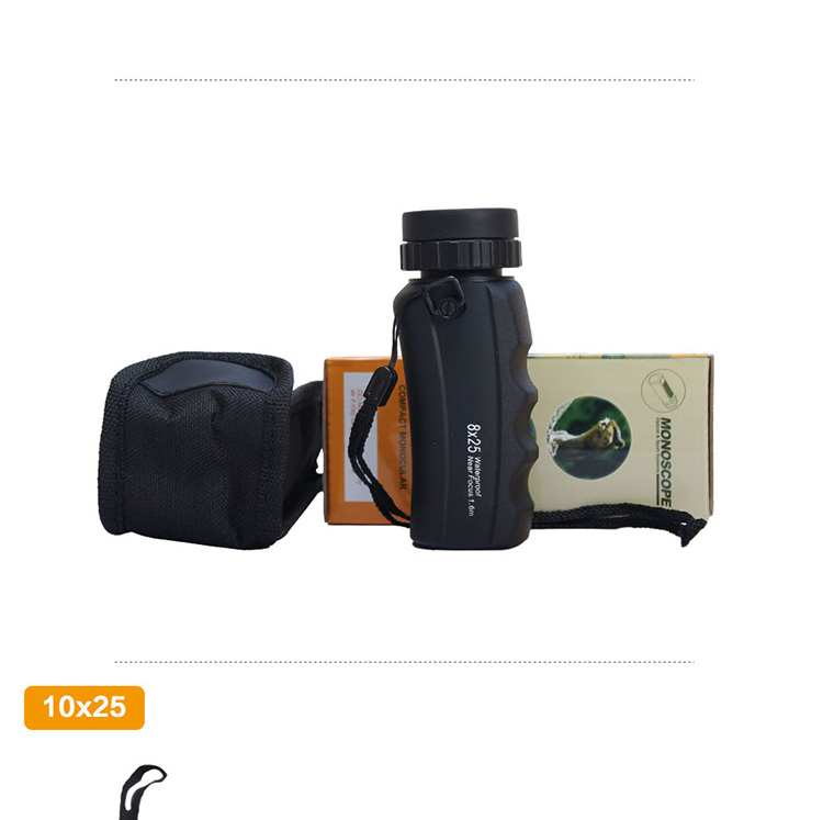 Tầm nhìn ban đêm di động ống đơn cuộc sống không thấm nước kính thiên văn thẳng cầm tay hiệu suất cao độ nét du lịch - Kính viễn vọng / Kính / Kính ngoài trời ống nhòm giá rẻ
