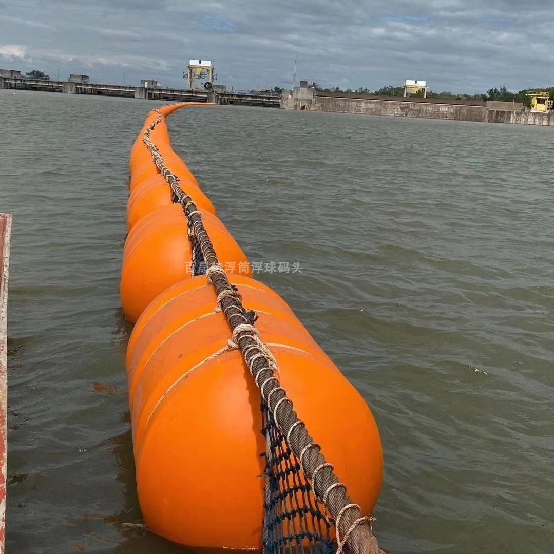 Factory Direct Selling Plant Water Plant Slag Float Bucket River Interception Platform for Float Bridge