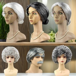 Новый парик cos для Хэллоуина в корейском стиле