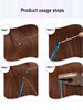 Laser gold wire seamless hair extension wig