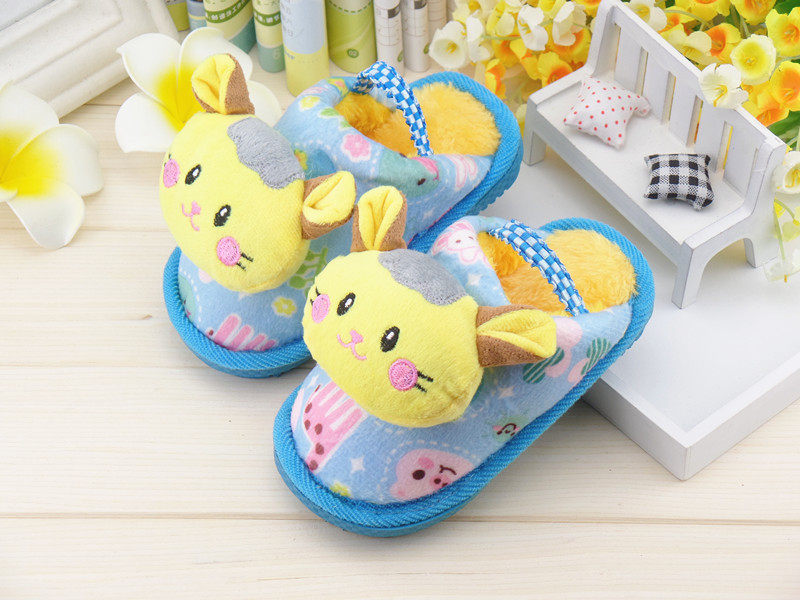 Pantoufles enfants en suède pour hiver - semelle autre - Ref 1015460 Image 37