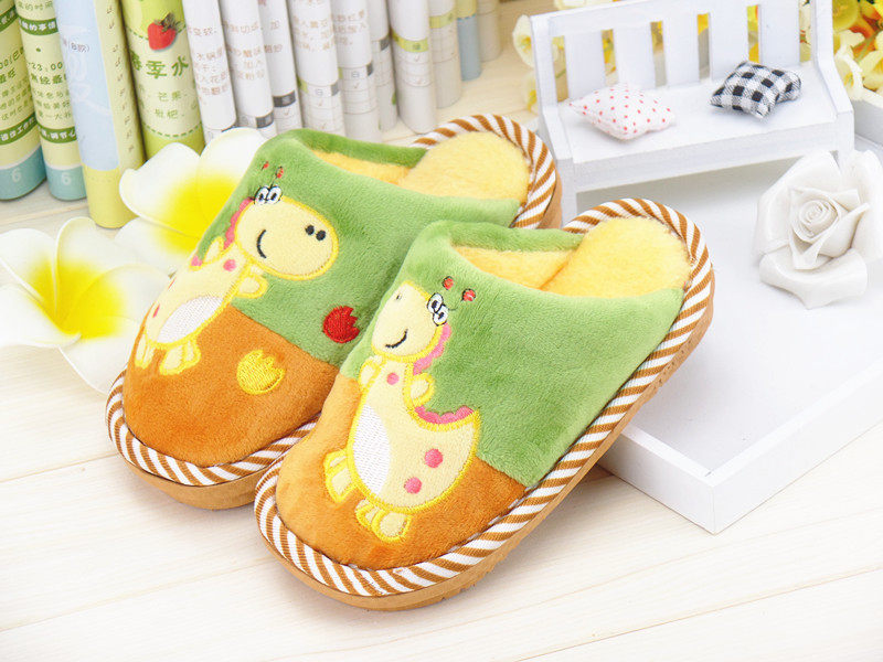 Pantoufles enfants en suède pour hiver - semelle autre - Ref 1015460 Image 51