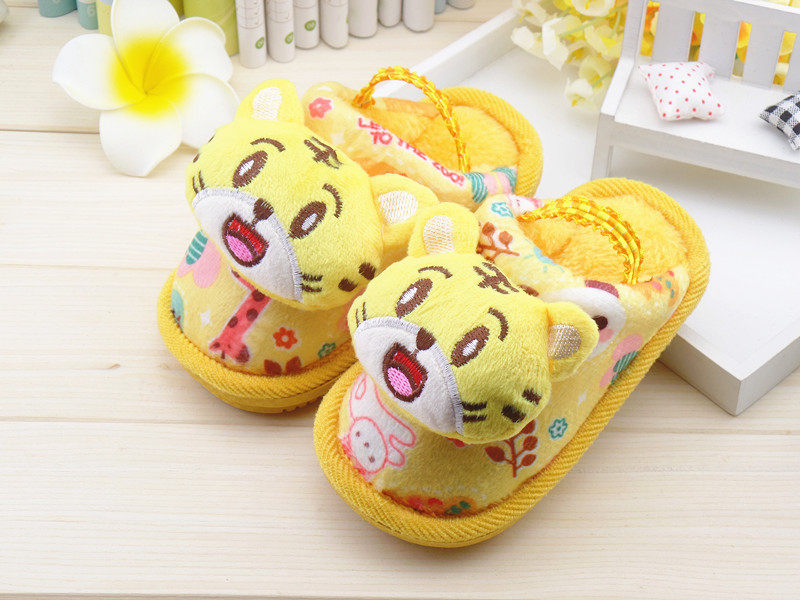 Pantoufles enfants en suède pour hiver - semelle autre - Ref 1015460 Image 40