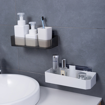 Punch-free wall-mounted bathroom toilet rack toilet toilet wash table wall suction cup suction wall storage rack